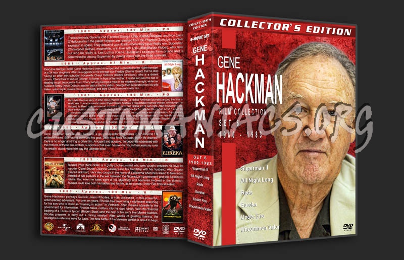 Gene Hackman Film Collection - Set 6 (1980-1983) dvd cover