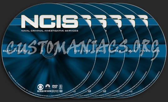 NCIS - Season 13 dvd label