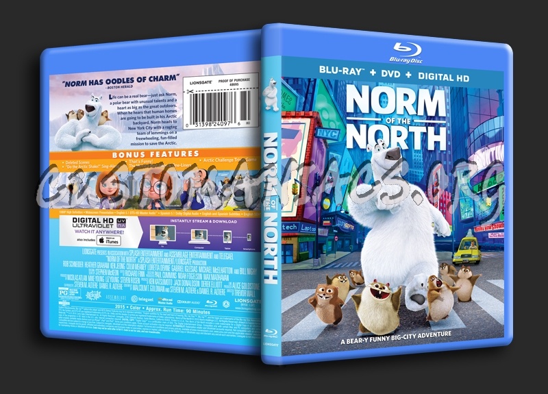 Norm of the North blu-ray cover