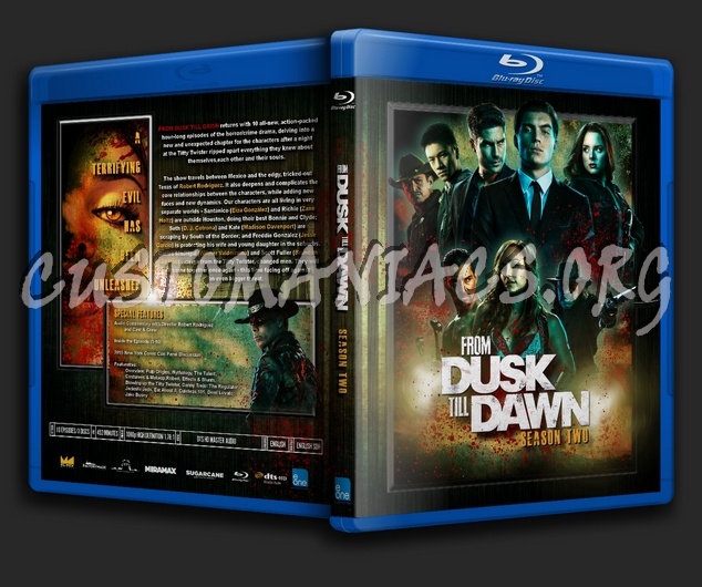 From Dusk Till Dawn (2014) - Season 2 blu-ray cover