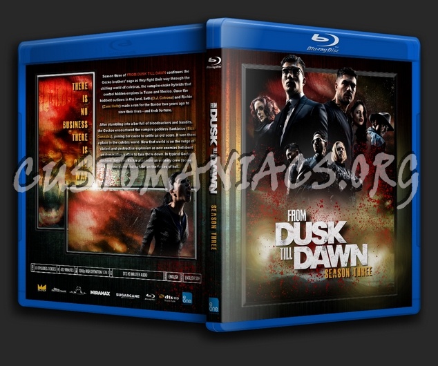 From Dusk Till Dawn (2014) - Season 3 blu-ray cover