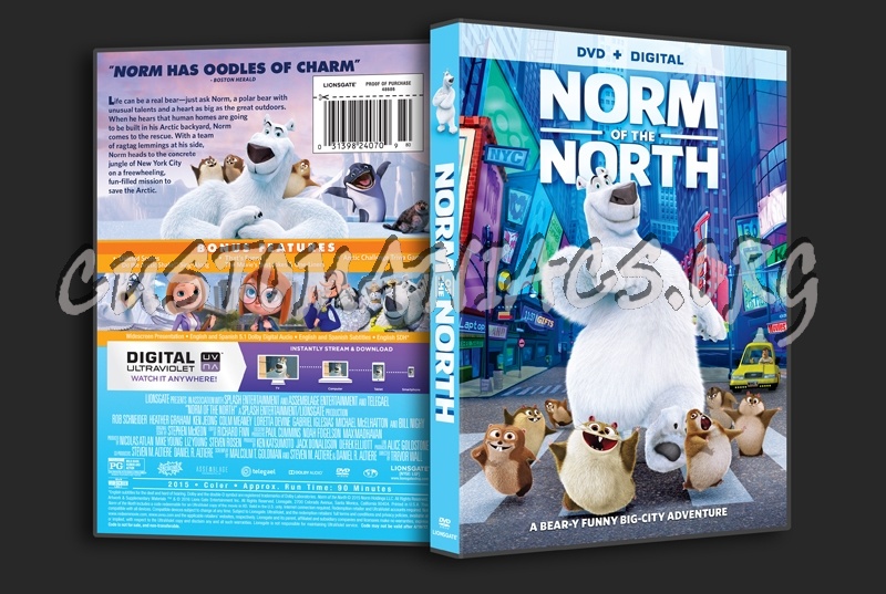 Norm of the North dvd cover