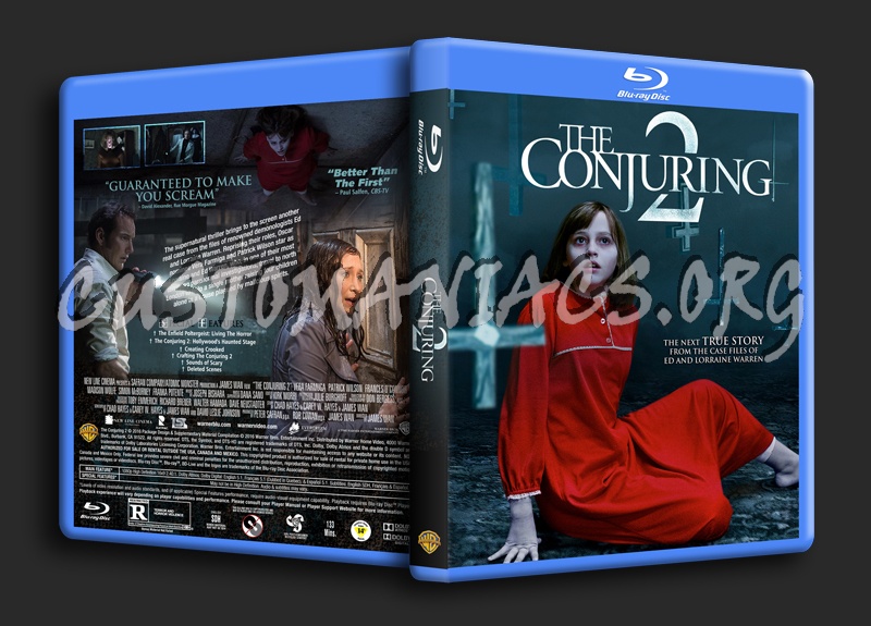 The Conjuring 2 dvd cover