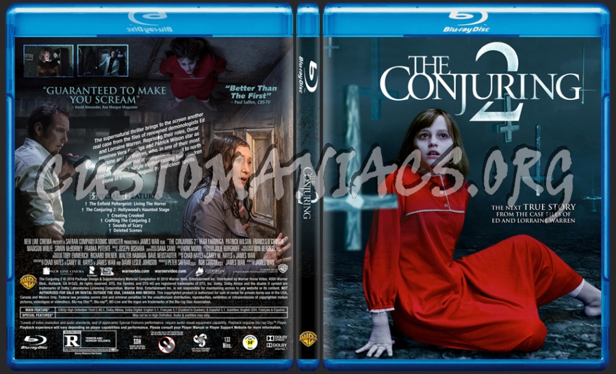 The Conjuring 2 dvd cover