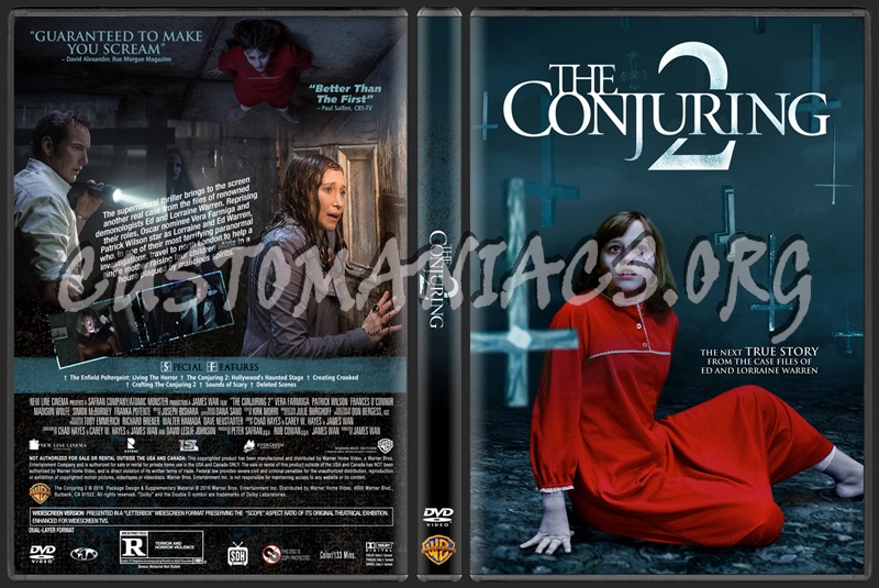 The Conjuring 2 dvd cover