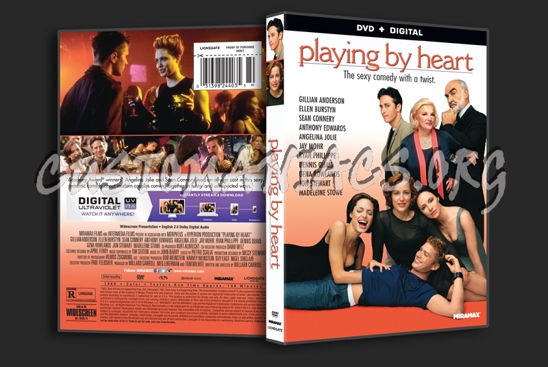 Playing by Heart dvd cover