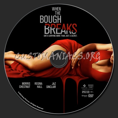 When The Bough Breaks dvd label