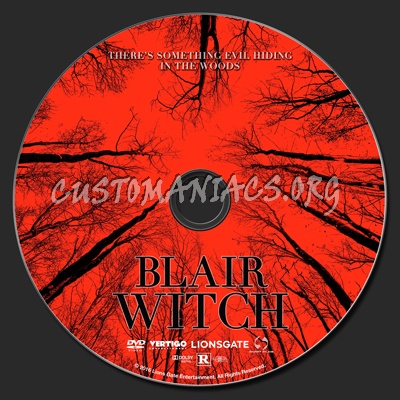 Blair Witch dvd label