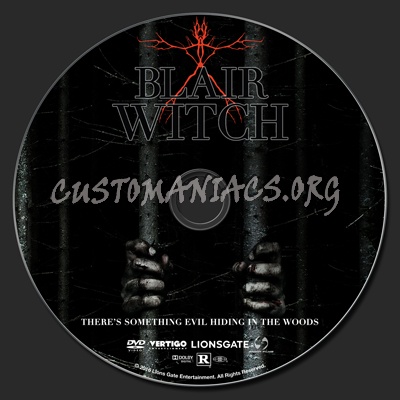 Blair Witch dvd label
