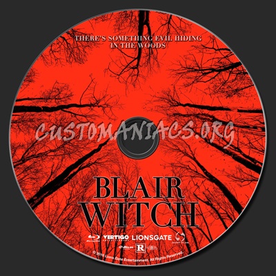 Blair Witch blu-ray label