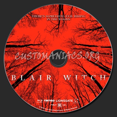 Blair Witch blu-ray label
