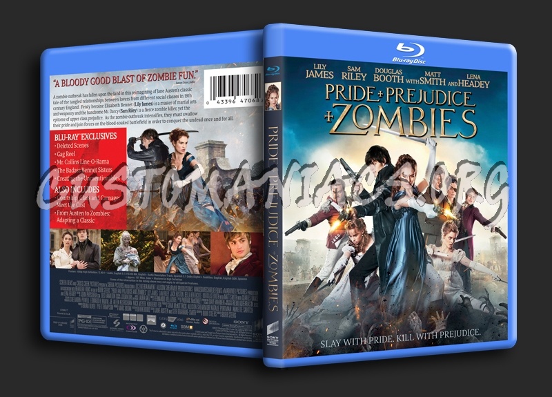 Pride and Prejudice and Zombies blu-ray cover