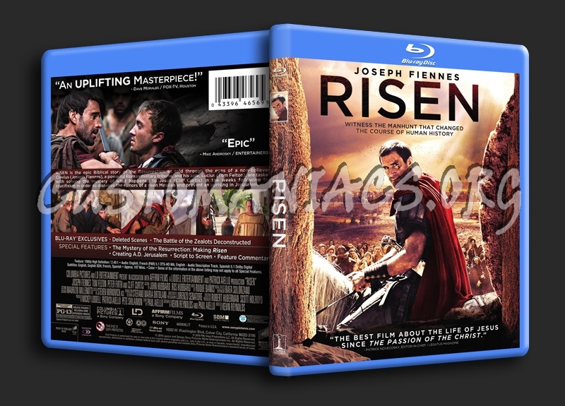 Risen blu-ray cover