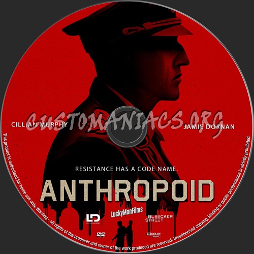 Anthropoid dvd label