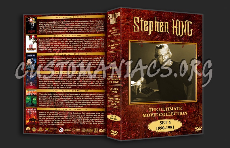 Stephen King: The Ultimate Collection - Set 4 (1990 - 1991) dvd cover