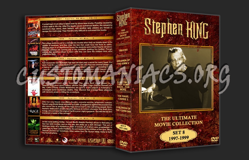 Stephen King: The Ultimate Collection - Set 8 (1997 - 1999) dvd cover