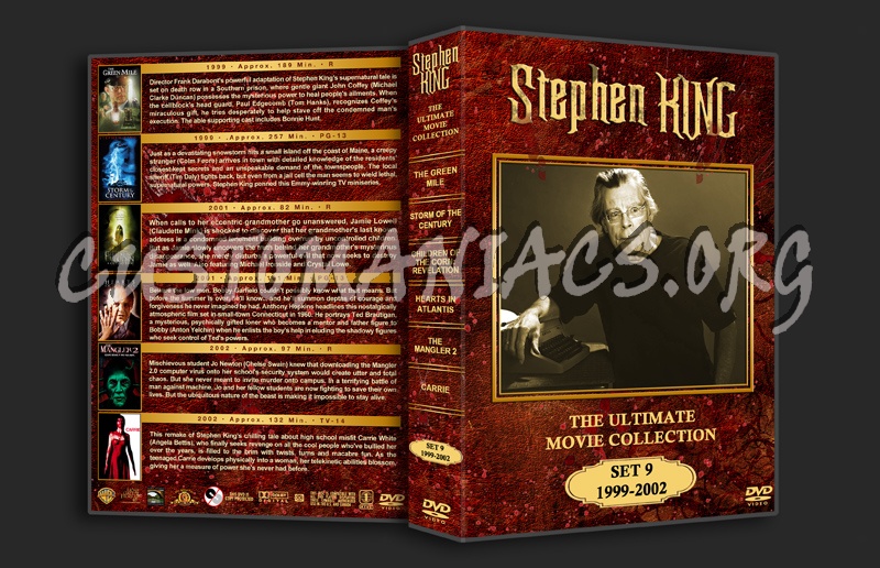 Stephen King: The Ultimate Collection - Set 9 (1999 - 2002) dvd cover