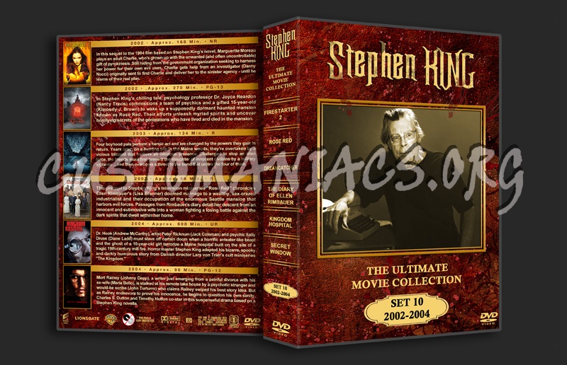 Stephen King: The Ultimate Collection - Set 10 (2002 - 2004) dvd cover