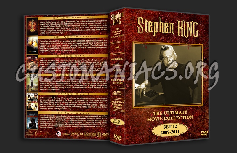 Stephen King: The Ultimate Collection - Set 12 (2007 - 2011) dvd cover