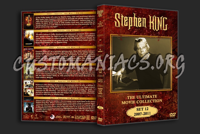 Stephen King: The Ultimate Collection - Set 12 (2007 - 2011) dvd cover