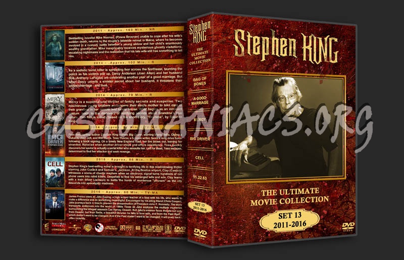 Stephen King: The Ultimate Collection - Set 13 (2011 - 2016) dvd cover