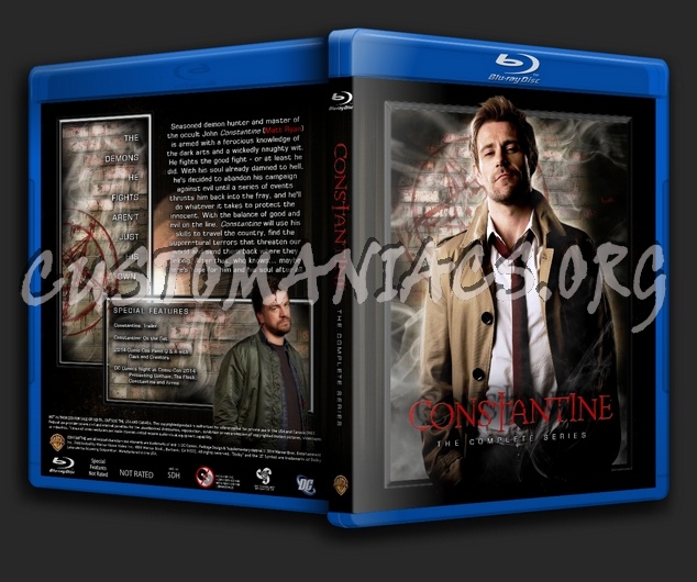 Constantine (2014) - The Complete Series blu-ray cover