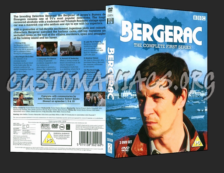 Bergerac Series 1 dvd cover