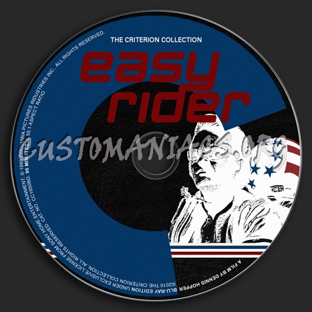 545 - Easy Rider dvd label