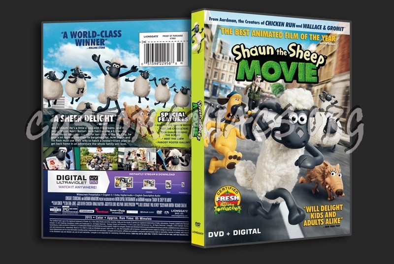 Shaun the Sheep Movie dvd cover