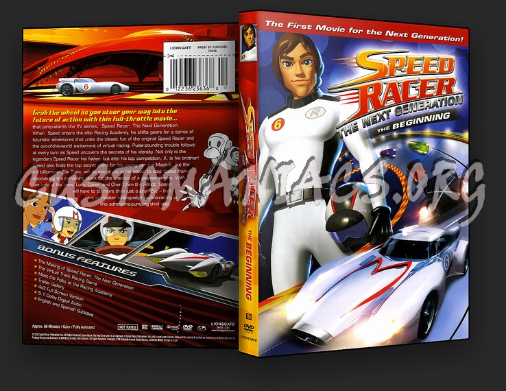 Speed Racer: The Next Generation dvd cover