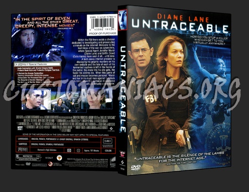 Untraceable dvd cover