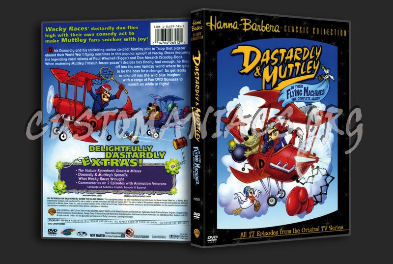 Dastardly and Muttley dvd cover