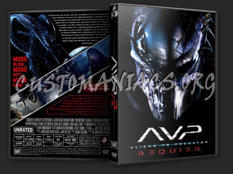Aliens vs Predator Requiem dvd cover
