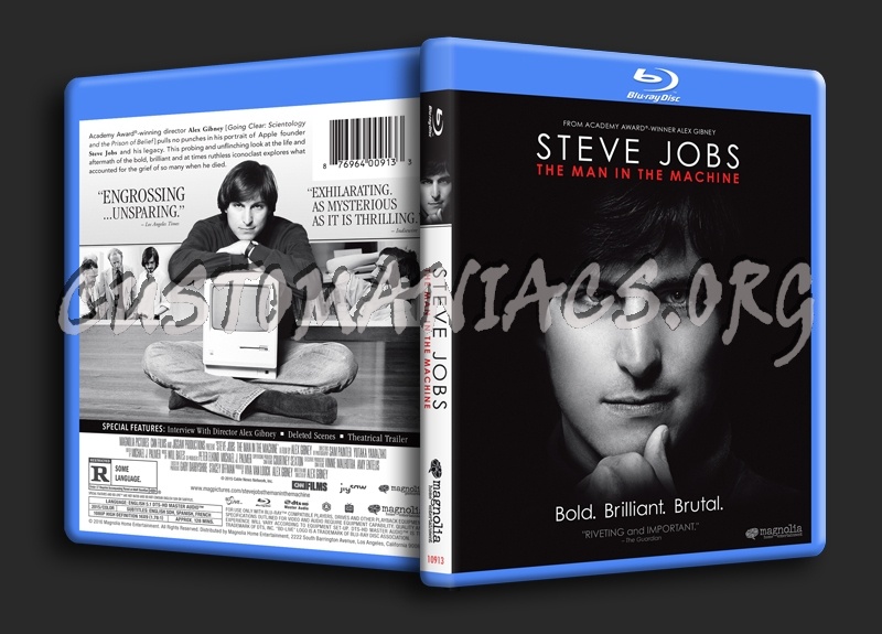 Steve Jobs The Man in the Machine blu-ray cover