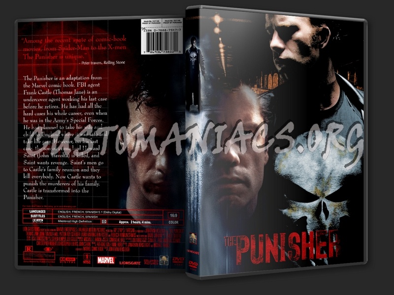 The Punisher dvd cover