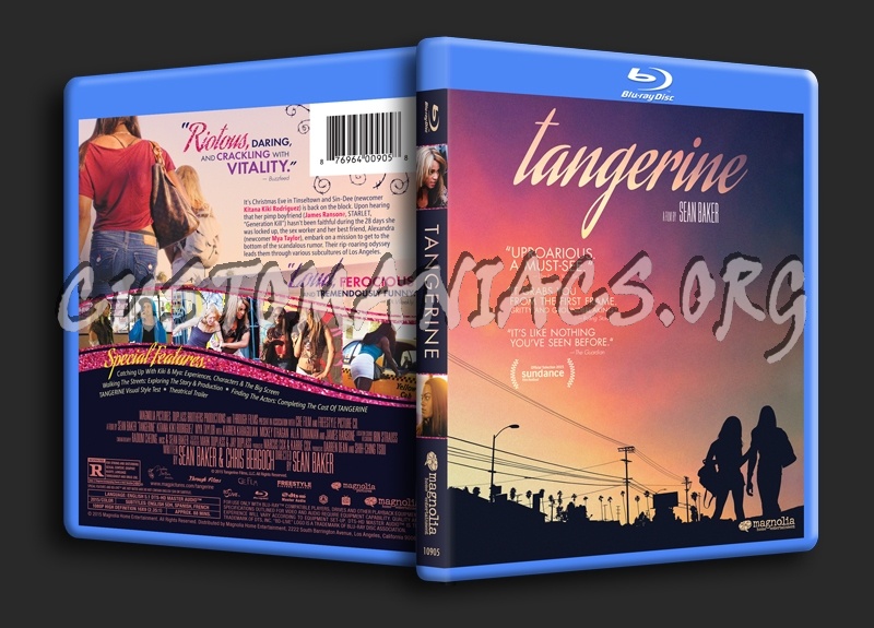 Tangerine blu-ray cover