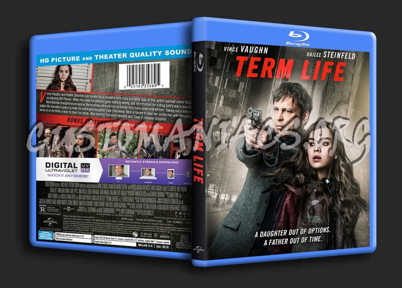 Term Life blu-ray cover