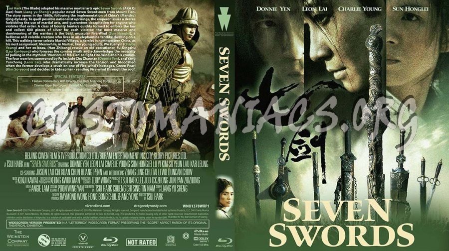Seven Swords blu-ray cover