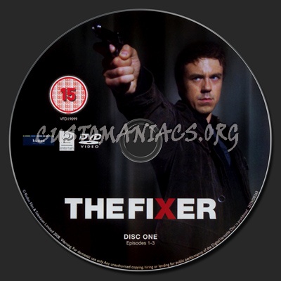 The Fixer Complete Season One dvd label