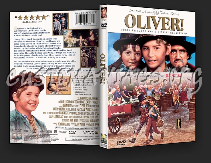 Oliver dvd cover