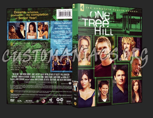 One Tree Hill - Season 4 dvd cover