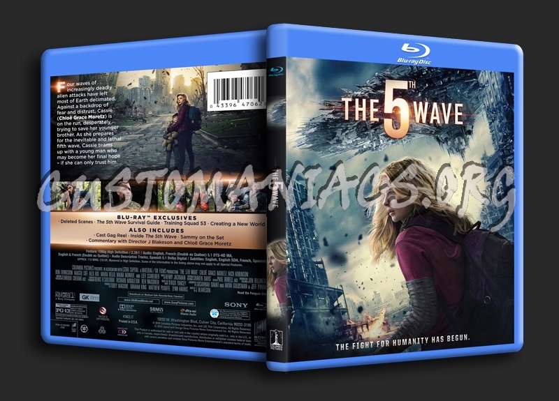 The 5th Wave blu-ray cover