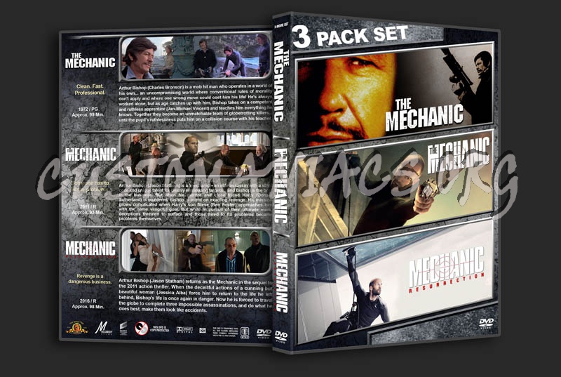 The Mechanic Triple Feature dvd cover