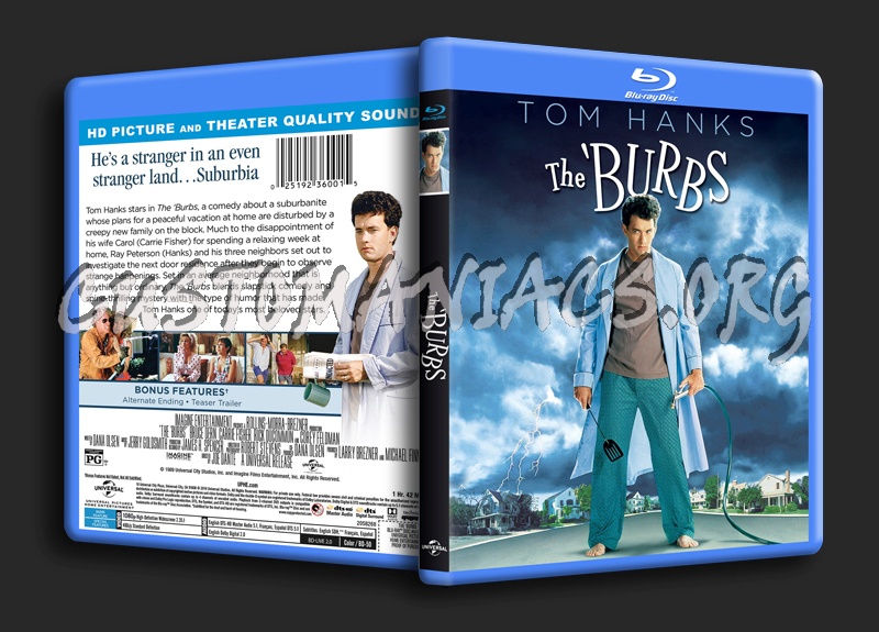 The 'Burbs blu-ray cover