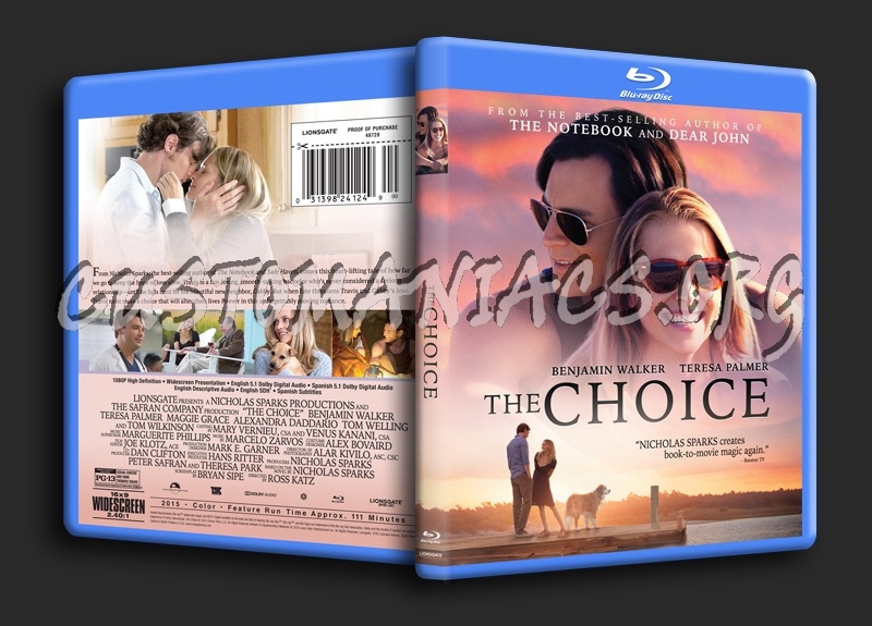 The Choice blu-ray cover