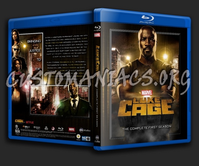 Luke Cage - Season 1 blu-ray cover