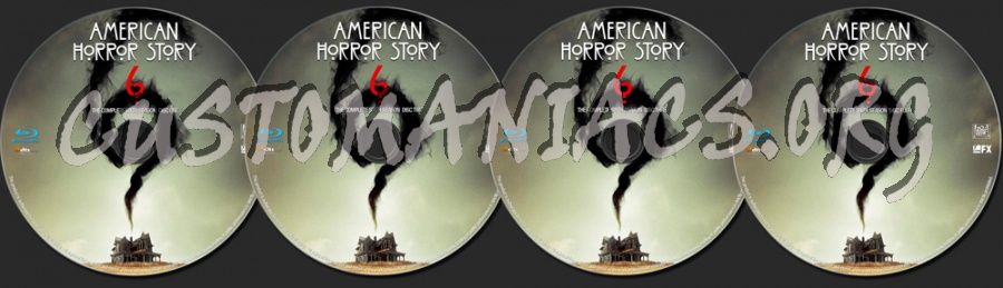 American Horror Story Season 6 blu-ray label