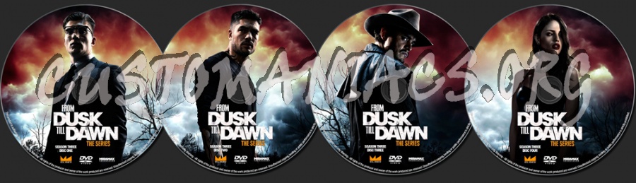 From Dusk Till Dawn The Series Season 3 dvd label