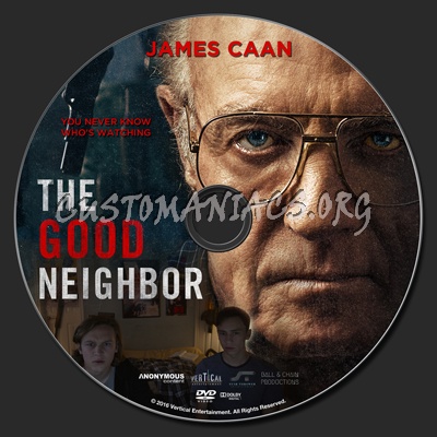 The Good Neighbor (2016) dvd label