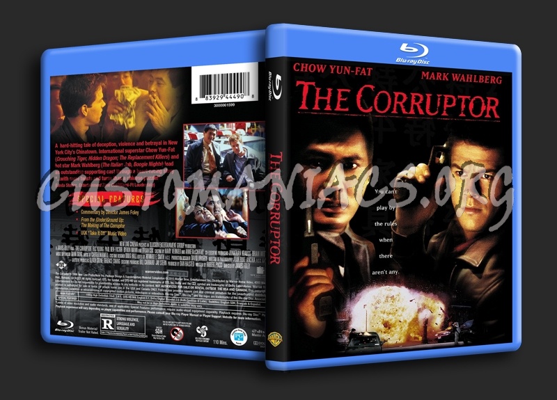 The Corruptor blu-ray cover